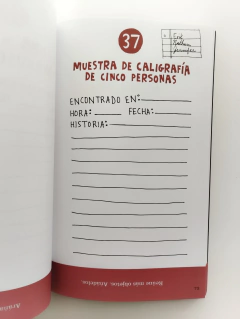 Busca el tesoro en tus bolsillos - Keri Smith - La Livre - Librería de barrio