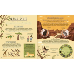 Increíble evolución - Anna Claybourne y Wesley Robins - La Livre - El oficio de las palabras