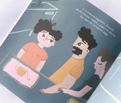 Nuestro árbol de jacarandá- Carolina Mora, Natalia Liguori y Maca Flores en internet