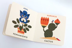 EL JARDIN NOS ENSEÑA LOS COLORES MINI - Marcos Farina - La Livre - El oficio de las palabras
