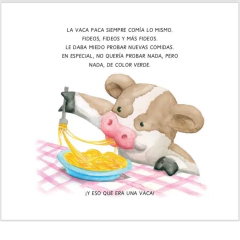 La Vaca y la espinaca - Agustina Lynch y Diego Barletta - comprar online