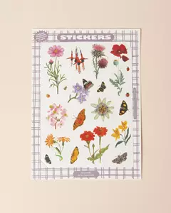 Flora nativa. Plancha de stickers - comprar online