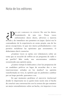 Por qué cambié de opinión - Nicolás Artusi, Fernando Duclós, Diego Golombek, Liliana Heker, Federico Kukso, Margarita Martínez, Bård Borch Michalsen - comprar online