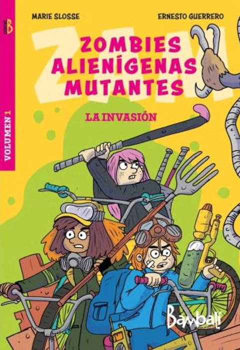 Zombies alienígenas mutantes - Marie Slosse y Ernesto Guerrero
