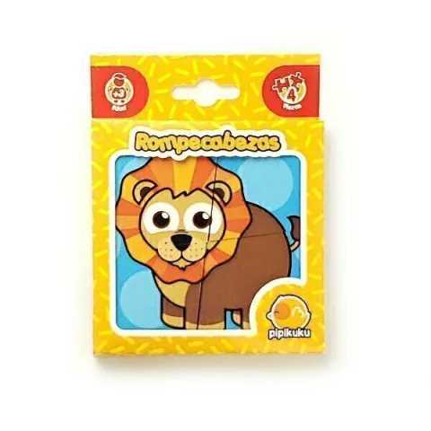 Rompecabezas Madera e Iman 4 Pz - Selva