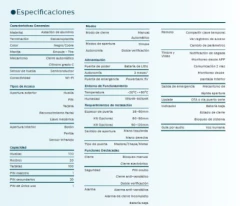 CERRADURA DIGITAL PHILIPS DDL709-FVP (COOPER) - Borges Buenos Aires