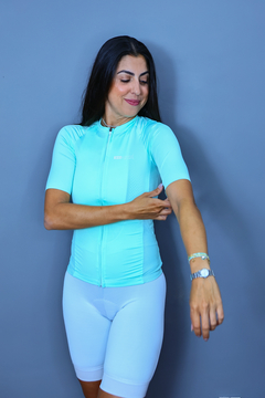 Jersey Bike & Coffee Verde - Feminina - comprar online