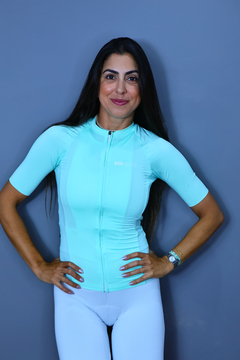 Jersey Bike & Coffee Verde - Feminina