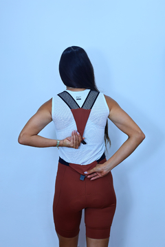 Bretelle PRO RACE ITALY BROWN - Feminino com abertura para xixi - loja online