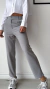 PANTALÓN MANHATTAN gris - JACINTA LA RENGA - INDUMENTARIA FEMENINA