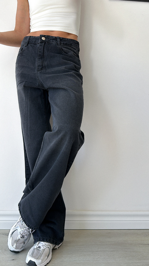 JEAN WIDE PSYCHO BLACK