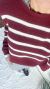 SWEATER SWAY BORDÓ - comprar online