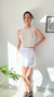 MINI TRENDY BLANCO - JACINTA LA RENGA - INDUMENTARIA FEMENINA
