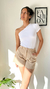 SHORT HAVEN BEIGE - tienda online