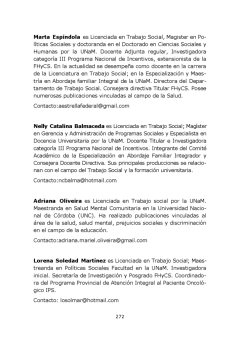 La formación y la intervención en Trabajo Social. Tensiones y desafíos