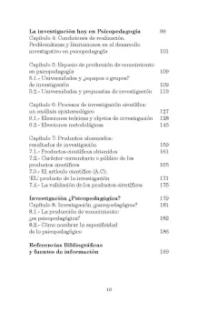 Investigar en Psicopedagogía. Perspectivas epistemológicas, teóricas y metodológicas en la producción de conocimiento disciplinar en internet