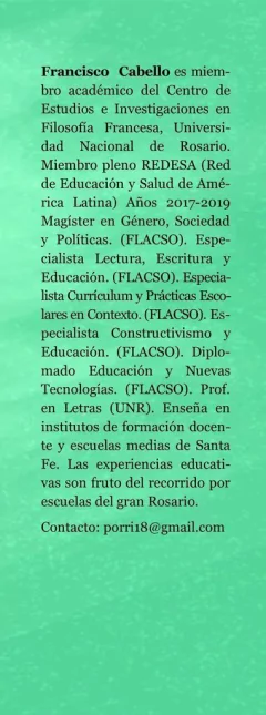 Tensiones y desafíos en la escuela. Experiencias educativas con una mirada interdisciplinaria en internet