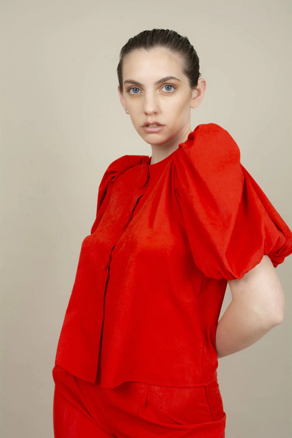 CAMISA CLARA - ROJO