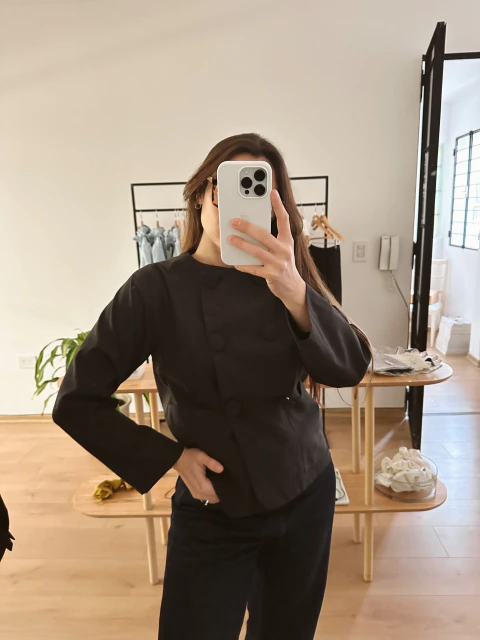 CHAQUETA MATILDE - NEGRO