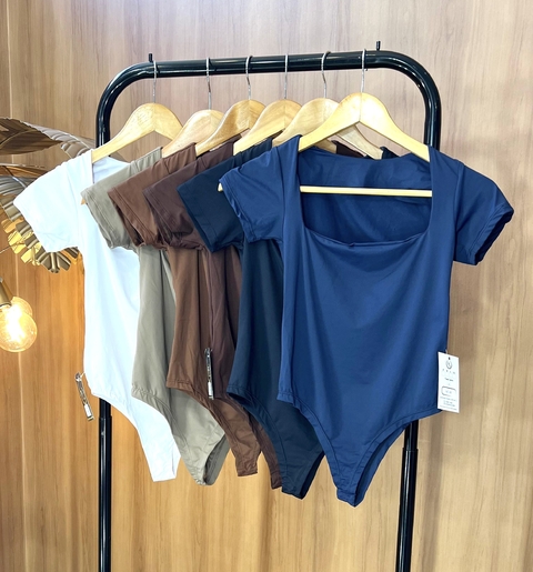 body decote quadrado manga - comprar online