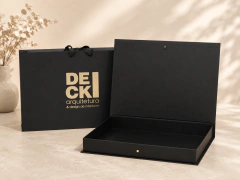 Kit Caixa Cartonada A3 Personalizada com Sacola –