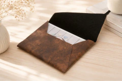 kit 10 Envelope couro sintetico 15x21 personalizado - comprar online
