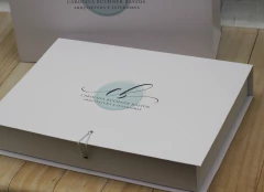 caixa A4 personalizada 