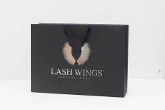 sacola personalizada preta