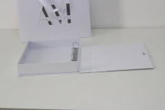 Caixa fichario para projeto A4 