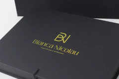 caixa A3 para projeto luxo preta