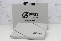 Kit caixa para projeto A4 simples cinza 