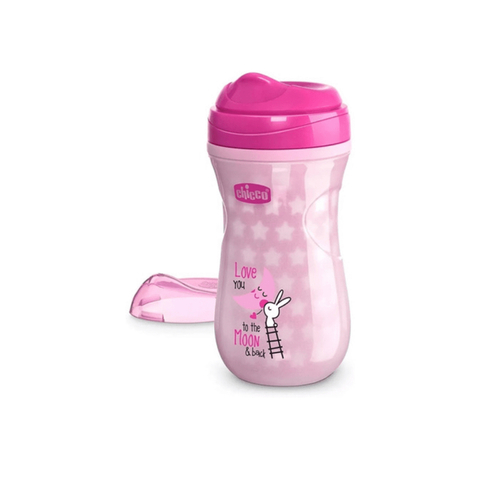 Copo Brilha No Escuro Shiny Cup +14m Chicco Rosa