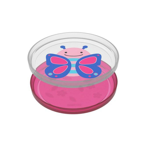 KIT DE PRATOS EMPILHAVEIS ZOO BORBOLETA