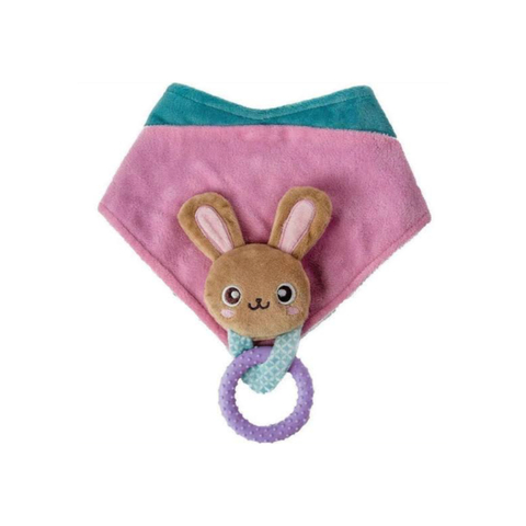 BANDANA PLUSH COM MORDEDOR COELHO - BUBA