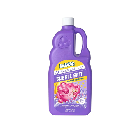 Mr. Bubble Calm & Sleep Bubble Bath, Aroma Calmante de Lavanda, Eucalipto e Camomila