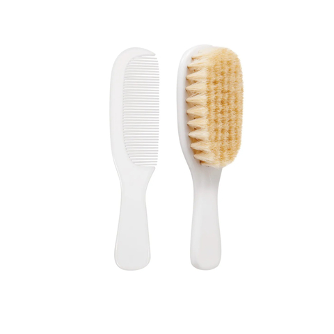 ESCOVA E PENTE CERDAS NATURAIS BUBA