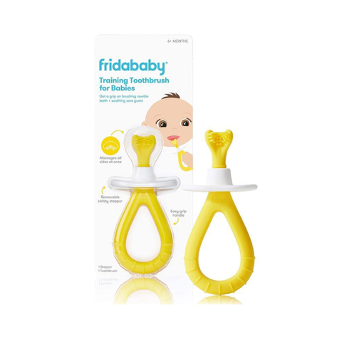 FRIDABABY - ESCOVA DE DENTES DE TREINAMENTO PARA BEBÊS