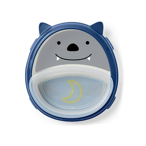 Prato para treinamento skip hop morcego com 3 peças