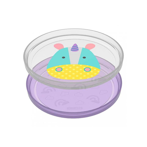 Kit de pratos empilháveis skip hop unicórnio