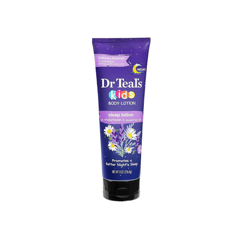 Loção para dormir com melatonina Dr. Teals Kids 226g
