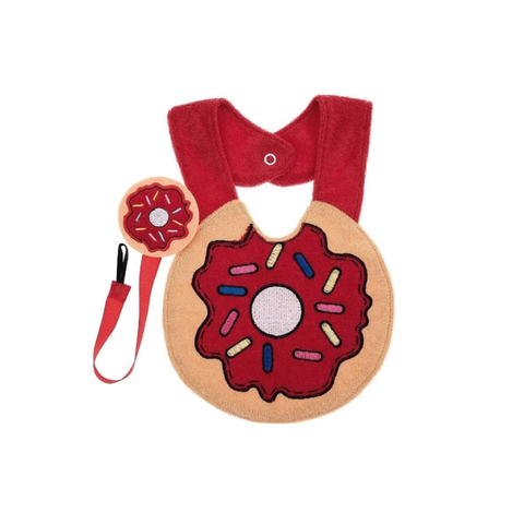 Babador Divertido Com Prendedor de Chupeta Pimpolho