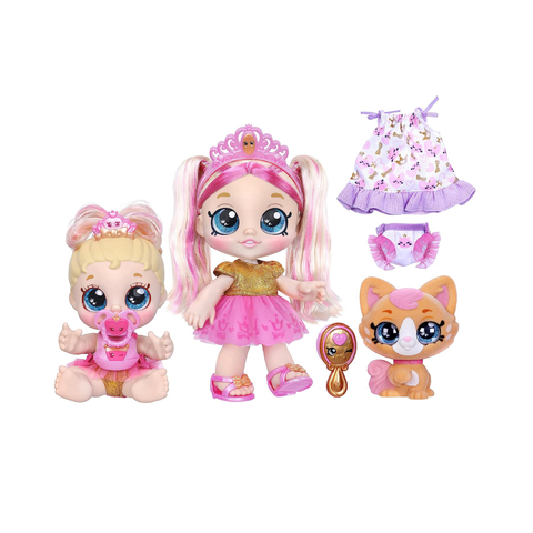 Boneca Kindi Kids Scented Sisters Pawsome Família Real