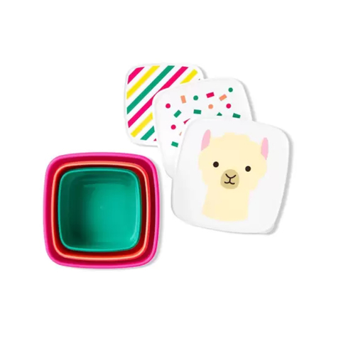Kit 3 Potes Snack Lhama Skip Hop
