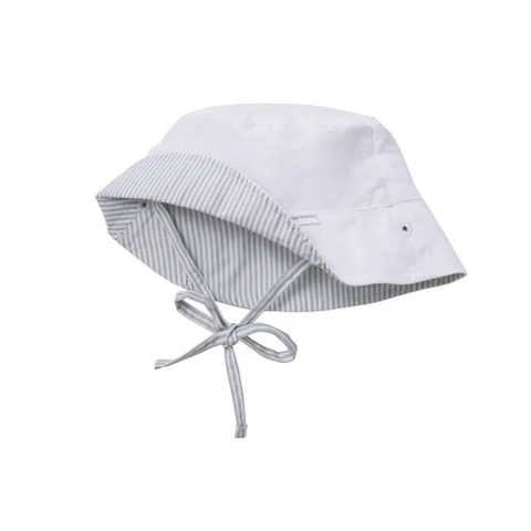 CHAPÉU DUPLA FACE FPS 50+ BRANCO / LISTRADO BÜP BABY