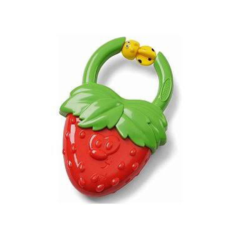 Mordedor Vibratório Morango - Infantino