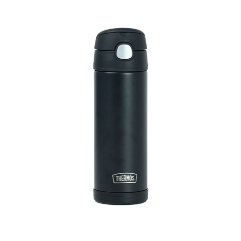 Garrafa Termica Thermos Funtainer Preta 473ml