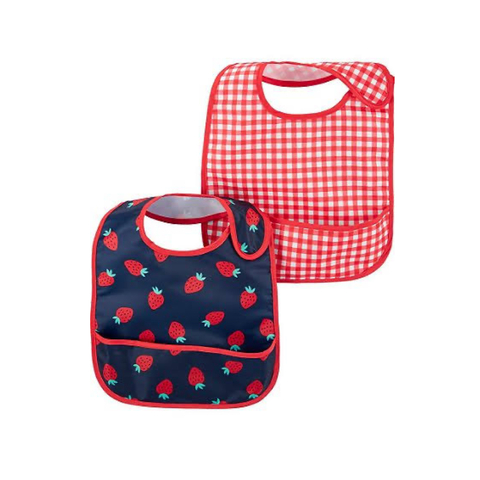 Kit 2 Babadores Morango Carter's