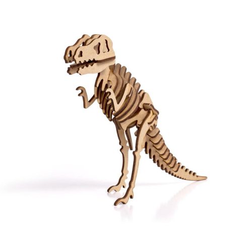 Quebra-cabeca Madeira Tiranossauro Rex 3d 29pcs