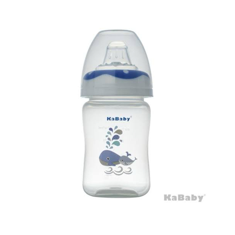 Copo 150ml Bico de Silicone Baleia Azul KaBaby