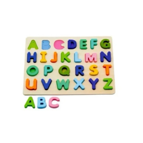 Aprenda Brincando Alfabeto - Madeira MDF